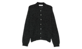 Evening Polo Shirt "Charcoal Melange Fuzzy Alpaca" M2263EC