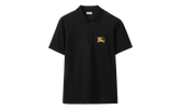 Metallic Equestrian Knight Polo Shirt "Black" 8119008