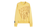 PRINTED COTTON SWEATSHIRT "Yellow" RU SS0016 J120 P24 810
