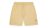Drawstring Monogram Shorts "Yellow" MPF25 TR 287 01