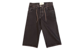 Long Denim Shorts "Black Fade Out" 261 MST055 FADEBLK