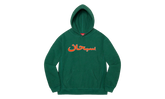 Arabic Logo Hooded Sweatshirt "FW21 - Dark Green" SU26960