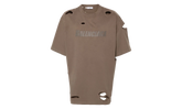 Distressed Graphic T-Shirt "Taupe" 651795 TKVB8 0718