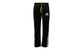 Crest-Embroided Velvet Track Pants "Black" PF23PA05083679