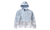 Scripture Zip Up Hoodie "Light Blue" DIGY93S3