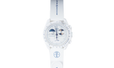 Swatch x Omega Bioceramic Moonswatch "Mission To Earthphase Moonshine Gold (Cold Moon)" SO33W701L