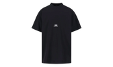 Oversized Crew Neck T-Shirt "Washed Black / White" 850345 TTVK5 9034