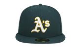 59FIFTY Athletics On Field "Green / White" 70361053