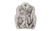 Fake Fur Reversible Vest "White" 12115616 WHIT