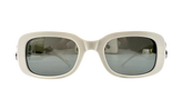 BB Hinge Oval Sunglasses "White" BB0310SK 003