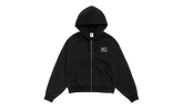 Stussy Stone Washed Fleece Zip Hoodie "Black" FJ9175010 BLAC