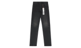 Double Dip Coated Straight Leg Denim "Black" P005 DDCV125
