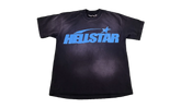 Classic Gel Print T-Shirt "Black / Blue" HSR149