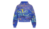 Iceberg Zip Up Hoodie "Blue" VAL179