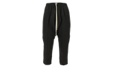 Drawstring Cropped Pants "Black" RU01F2381 P 09