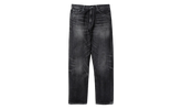 Washed Denim DP Basic Pants "Black" 252XBNH PTM05 BLAC