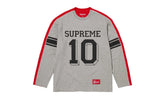Split L/S Football Top "FW25 - Grey" SU26886