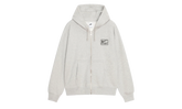 Stussy Fleece Zip Hoodie "Grey Heather" FJ9181050 GHEA