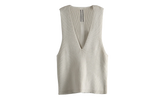Maglia V Neck Top WMNS "Natural" RO02E4658 KWVH 21