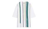 Striped PRINTED OVERSIZED T-SHIRT "White" RM TS0026 J103 P24 01
