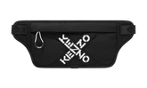 Logo Print Flat Belt Bag "Black" 5SA225 F21 99