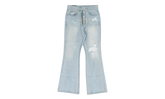Double Closure Flared Denim "Blue" PI00002