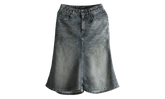 Godet Midi Skirt WMNS "Navy / Green / Yellow" 852330 TTW76 3394