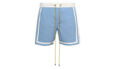 Rhude Moonlight Short Powder "Blue/Off-White" RHSS25SH03005