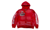Destroyer Pullover Hoodie "Red" RET034