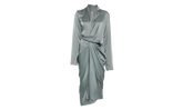 Charmeuse Wrap Dress WMNS "Washed Indigo" RP02E4560 SCH 06