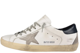 Superstar Low Top Trainers Wht/Blue Star