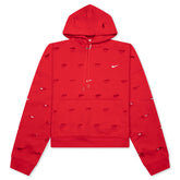 Jacquemus NRG HE Swoosh Hoodie - University Red