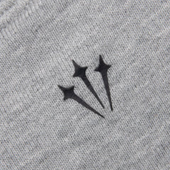 NOCTA Fleece CS Hoodie - Heather Grey/Matte Silver/Black