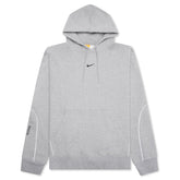 NOCTA Fleece CS Hoodie - Heather Grey/Matte Silver/Black