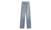 TWISTED LEG DENIM TROUSERS "Blue Denim" RW TR0335 D082 P24 22