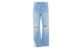 Repair Knee Blowout Jeans "Light Indigo" P011 GDBT226