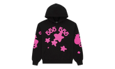 BELUGA ANGEL NUMBER HOODIE "Black/Pink" SP5der404