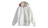 City Camo Tiger Shark Full Zip Hoodie "White" 1L80115009 WHT