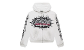 Records Glitter Zip-Up "White" HSR203