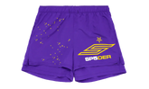Pro Logo Shorts "Grape/ Yellow" SP5der329