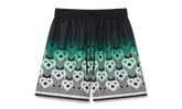 Gradient Monogram Silk Shorts "Green" MPF25 TR 012 01