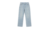 RELAXED-FIT MONOGRAM JEANS "Blue" M AW25 TR 356 01