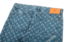Monogram Regular Jeans "Louis Vuitton X Supreme" 1A3FA0