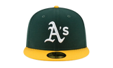 59FIFTY Oakland "Green / Yellow" 70361054
