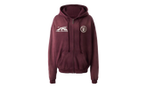 HS Logo Zip Up Hoodie "Burgundy" HSR122