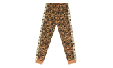 BAPE x MCM Camo Slim Sweatpants "Brown" BXMCSB