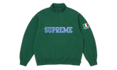 Shop Flag Half Zip Pullover "SS26 - Dark Green - Milan" SU27014