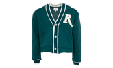 R Patch Terry Cardigan "Teal / Cream" RHPS24CA01150128 TEC