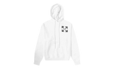 Single Arrow Over Hoodie "White" OMBB037C99FLE0080110
