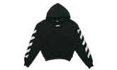 Back Arrow Printing Loose Hoodie "Black" OMBB037S20E300031088